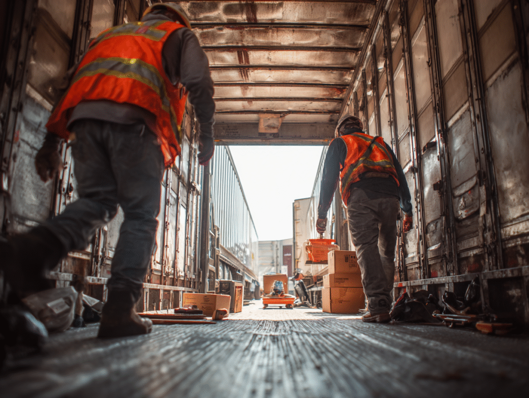 Almacenaje Temporal en Cajas de Tráiler
