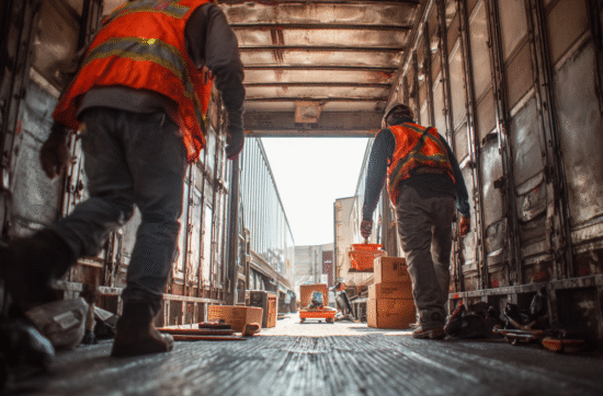Almacenaje Temporal en Cajas de Tráiler
