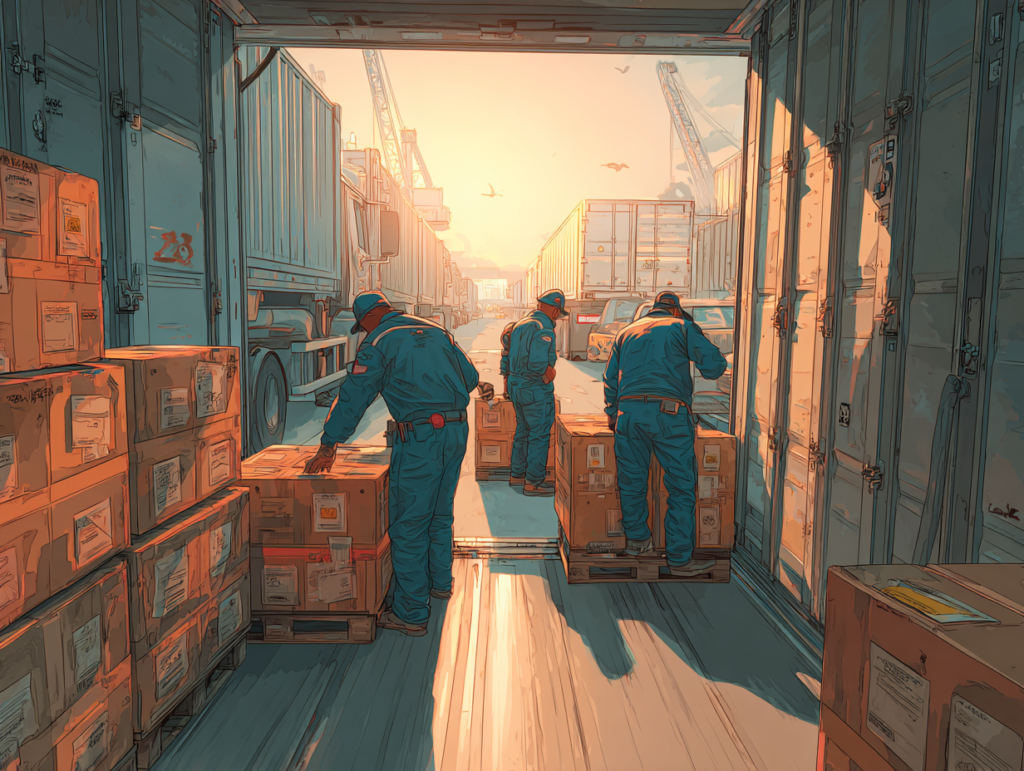 Proceso de Renta de Cajas Secas