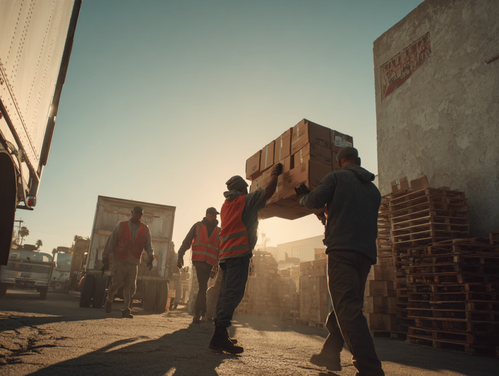 ¿Qué es el Almacenaje Temporal en Cajas de Tráiler?